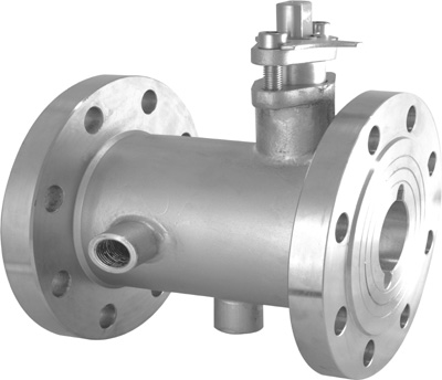 Jacket Flanged Handle Ball Valve