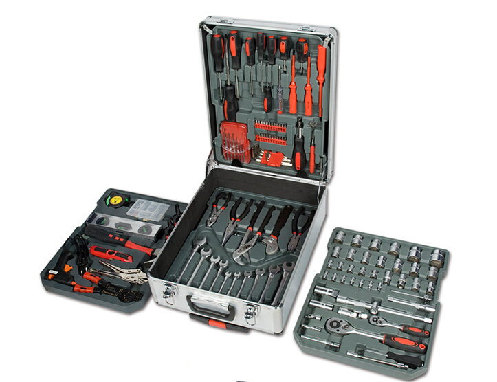 186PCS Aluminum Tools Box/Case