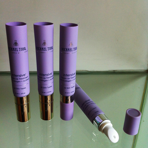 Squeeze Eyecream Cosmetic Plastic Tube with Screw Cap