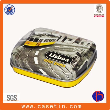 Tin Packaging Boxes Mint Metal Tin Boxes Candy Tin