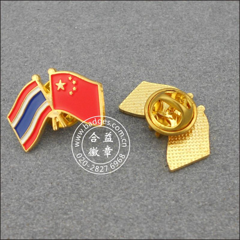 National Flag Lapel Pin, Metal Badges (GZHY-LP-024)