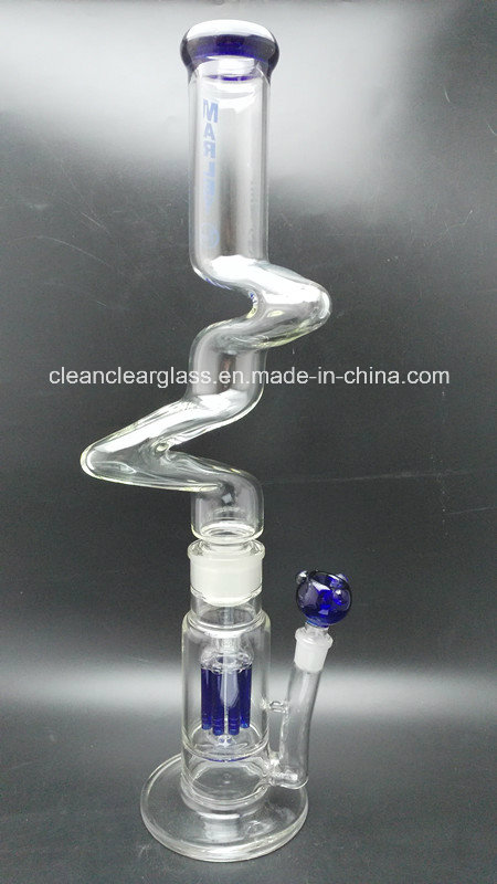 Wholesale Tall Detachable Glass Water Pipe with 10 Arms Tree Perc