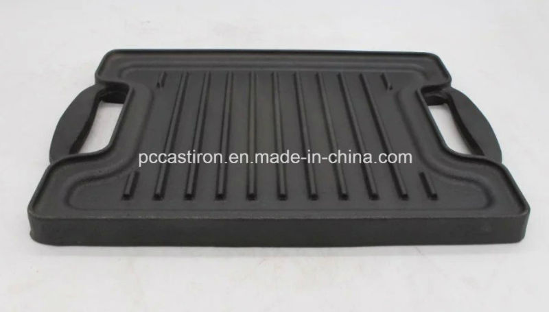 China Cast Iron Griddle Plate for Cooking