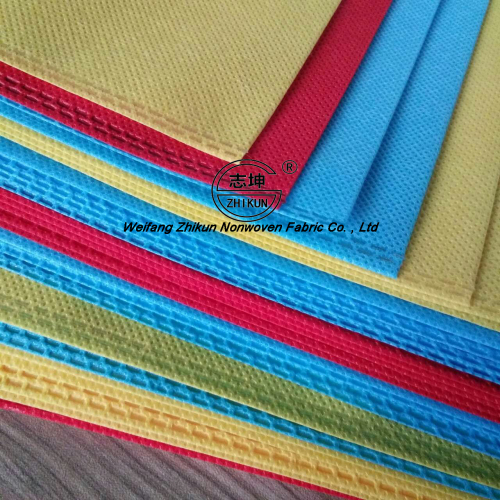 Rad, Yellow, Blue Color Nonwoven Fabric for Products