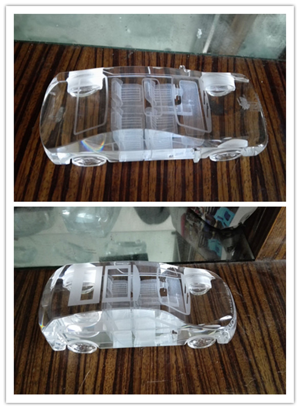 decoration or Gifts Souvenirs Fashion Crystal Glass Car Model