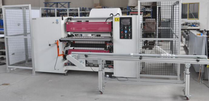 POS Paper Slitter Rewinder Machinery ECG Paper Slitting Machine