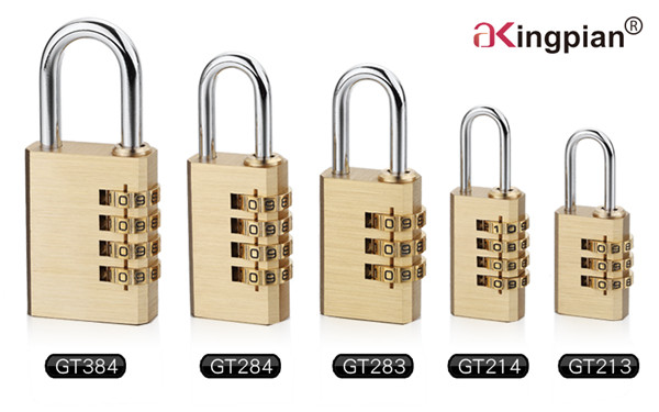 4 Digit Brass Combination Padlock and Code Padlock