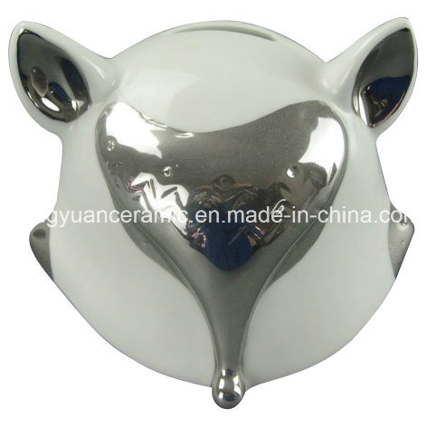 Lovely Gift of Fox Shape Money Bank for Home Decoration