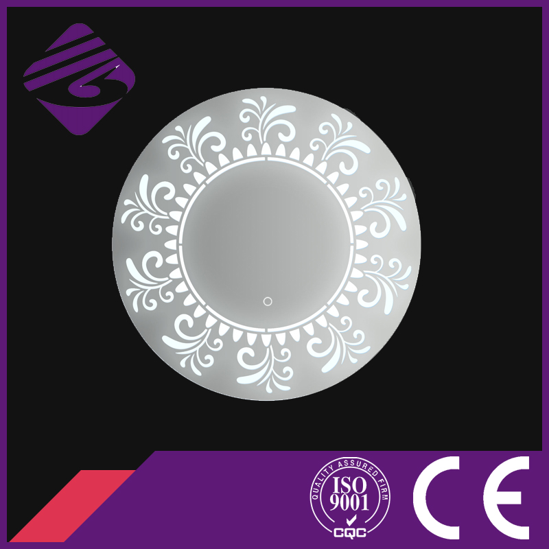 Jnh219 High Quality Newest Design Round Bathroom Mirror with Light