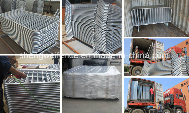 Road Safety Metal Crowd Control Barrier Fence