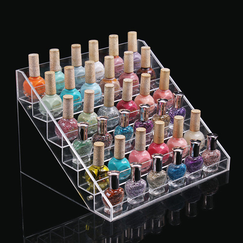 Wholesale Selling Nail Polish Holder Clear Cosmetic Display Stand