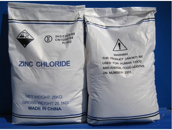 Used in Hot Galvanization Industry Zinc Chloride 98%