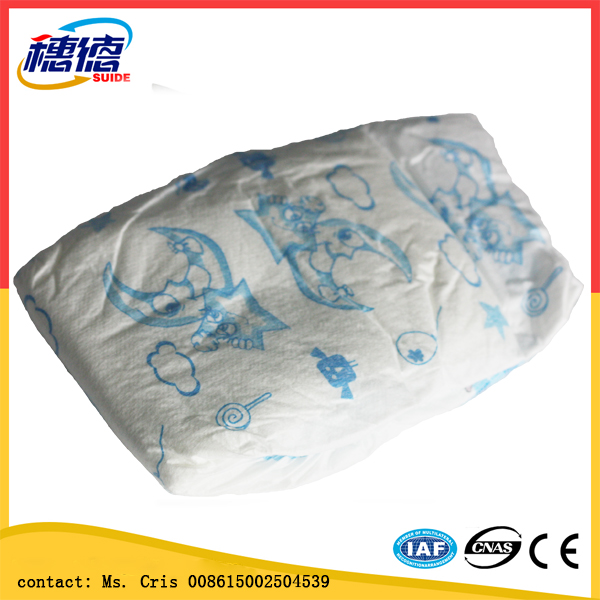 Super Absorbent Adl Baby Diaper Ensure The Dry Surface