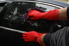 Red Long Latex Cut Resistant Glove DHL443