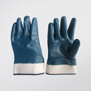 Nitrile Fully Coated Interlock Liner Nitrile Work Glove