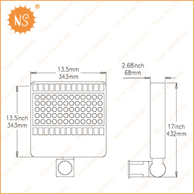 IP65 UL Dlc 80W LED Shoe Box Parking Lot Light