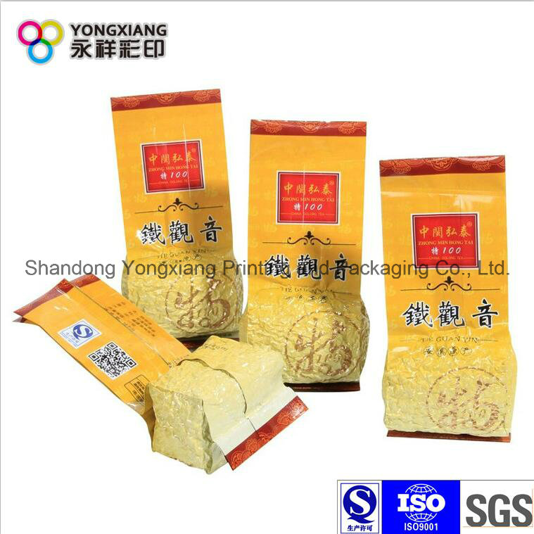 Size Customized Food Grade Tea Aluminum Foil Plastic Packaging Bag