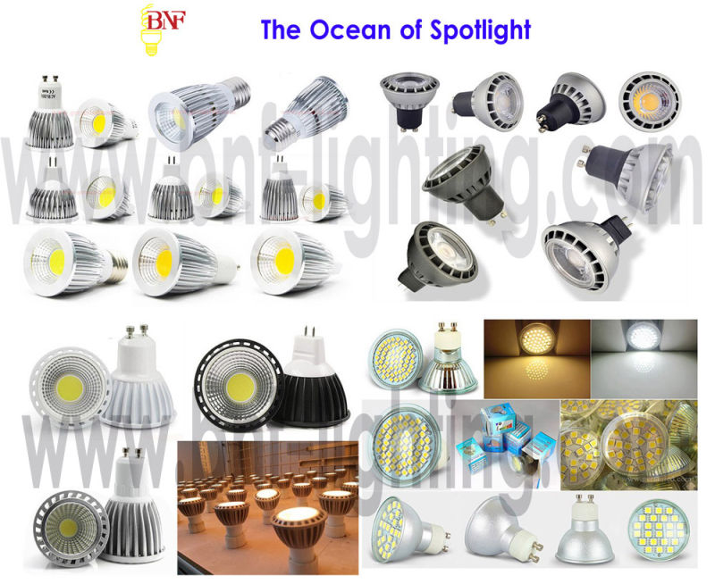 GU10 COB LED Spotlight for 1W/3W/5W with Ce Saso