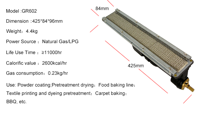 High-Quality Barbecue with Ceramic Burner