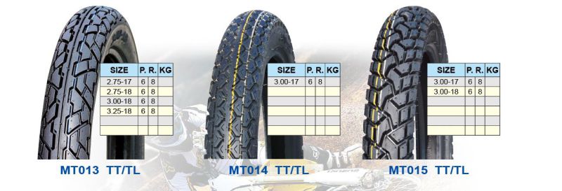 Tube intérieur moto avec 30 % de caoutchouc naturel (2.50-18