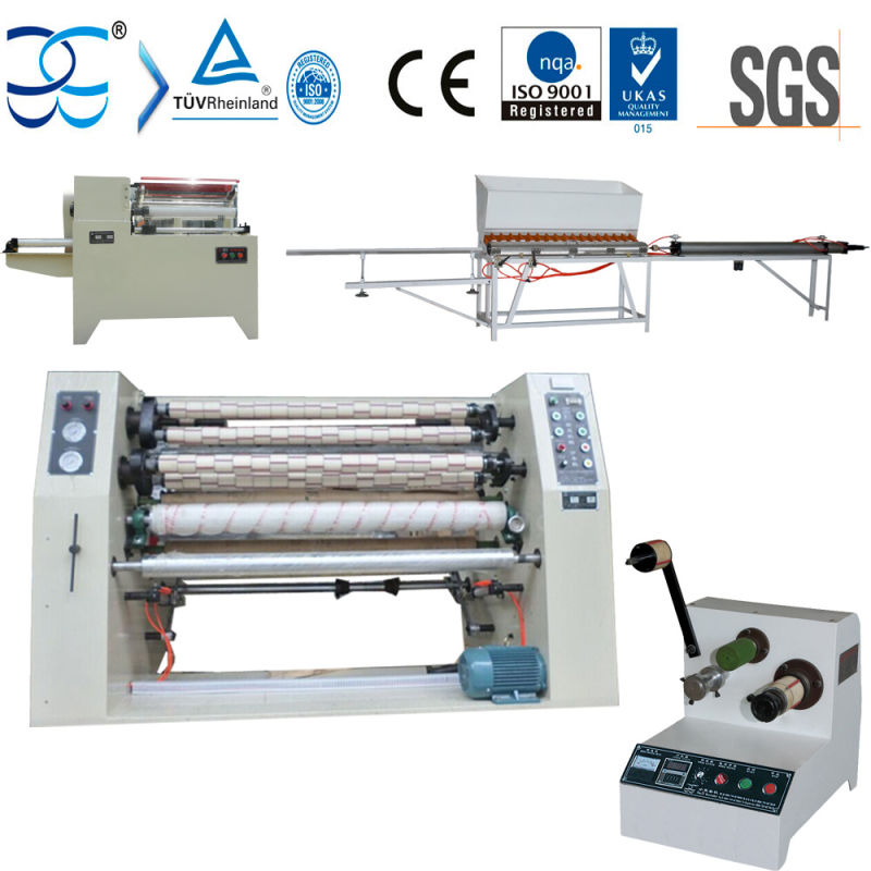 Xw-210 BOPP Adhesive Tape Slitting Machine