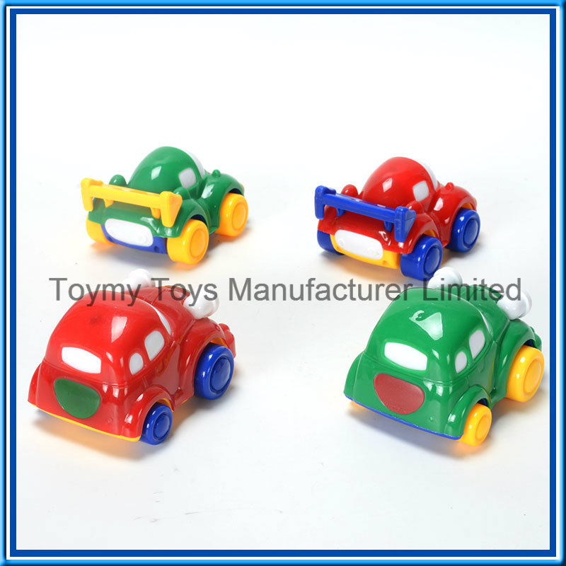 Plastic Car Toy Friction Cartoon Bettle Car