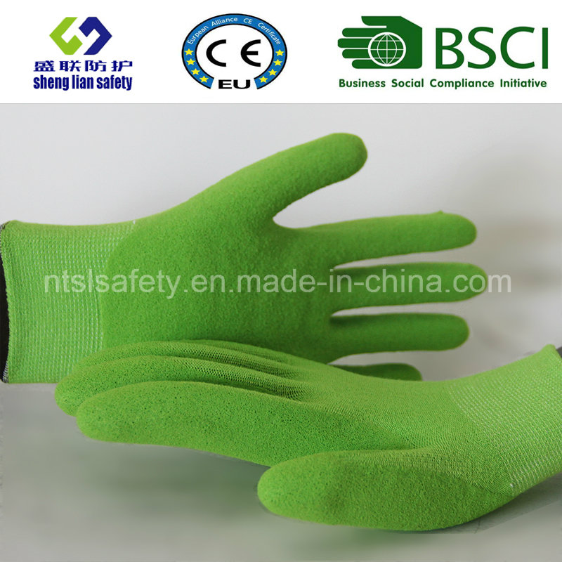 Nitrile Coating, Sandy Finish Safety Work Gloves (SL-NS111)