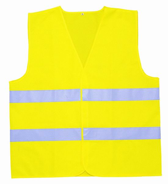 Yellow High Visibility Reflective Safety Vest / Warning Vest