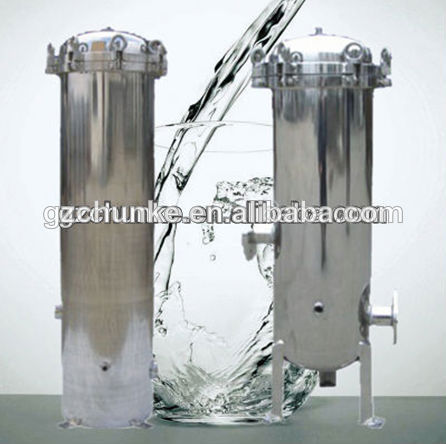 Industrial Ss304 Security PP Cartridge Filter Housing Water Filtration Machine