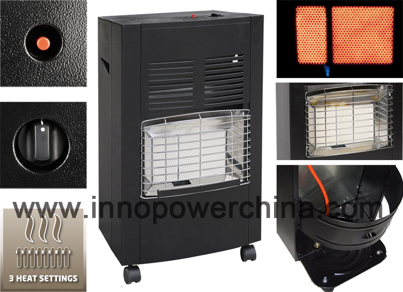 4.2kw Gas Indoor Infrared Room Heater (H5201, CE, REACH)