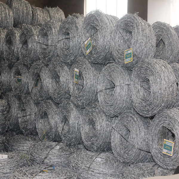 Galvanized Barbed Wire (factory ISO9001)