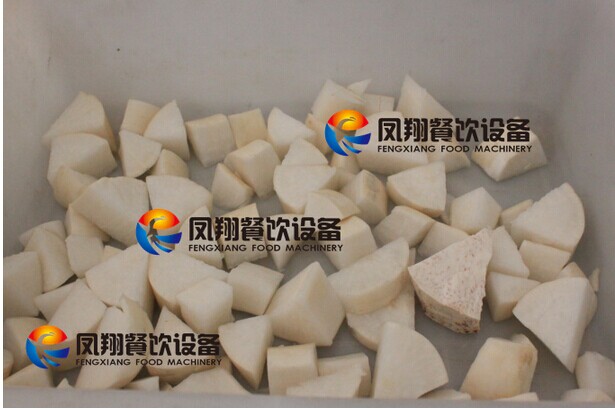 Stainless Steel Automatic Vegetable Big Cube Cutter Cutting Machine FC-613