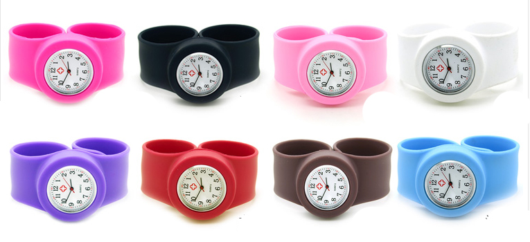 Customised Design Silicone Slap Watches