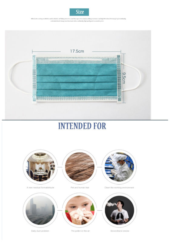 Disposable Nonwoven Face Mask