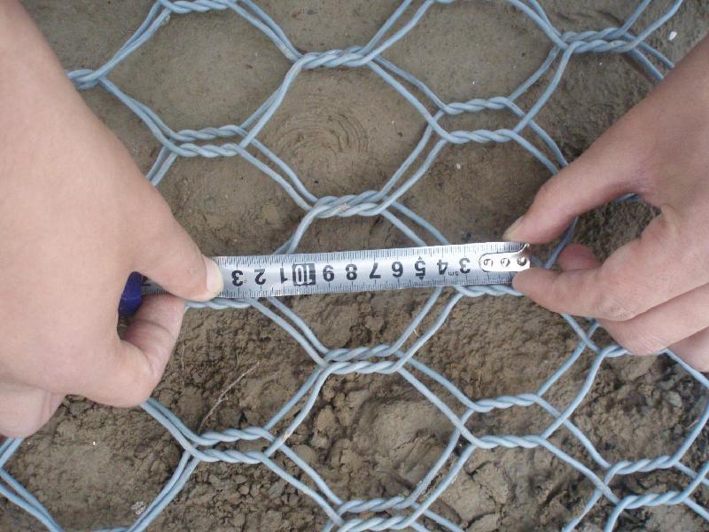 China10X12cm Galvanized Rockfall Gabion Cage/ Gabion Stone Cage (XM-26)