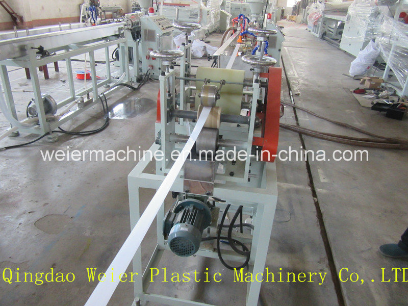 PVC Single Edge Banding Extrusion Machine with Three Color Printer