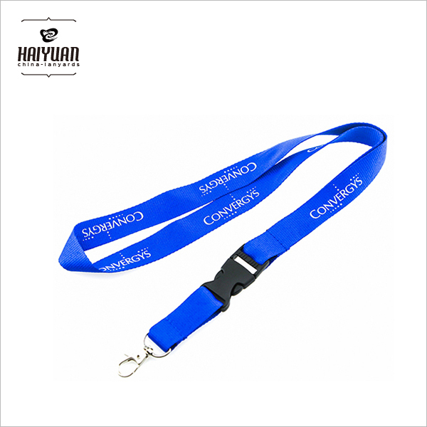 Custom Flat Polyester Material Lanyard with High Quality