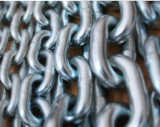 Round Steel Chain, Calibrated Steel, 8mm X 29 X 44