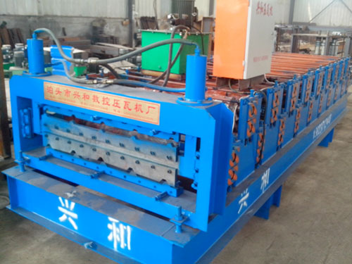 Double Layer Color Coated Roll Forming Machine