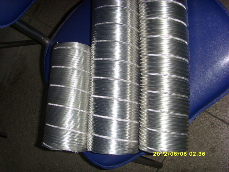 Automatic Spiral Flexible Aluminum Foil Duct Machine