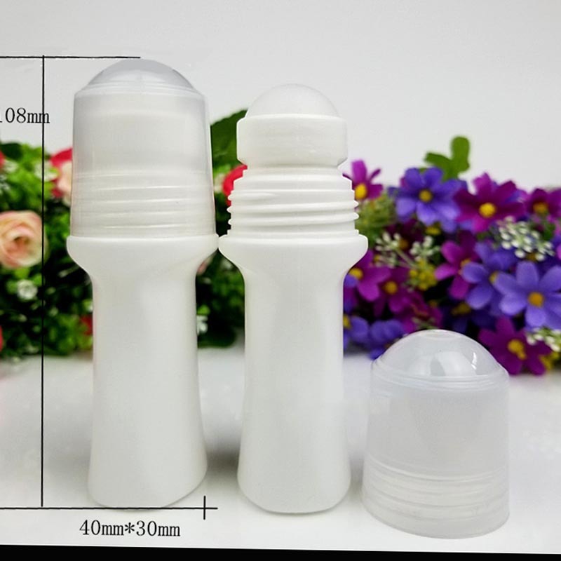 40ml White Plastic Body Deodorant Bottle (NDOB14)