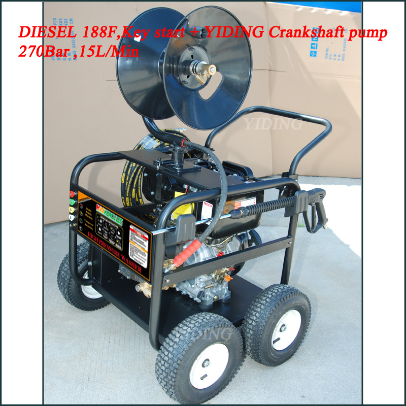 250bar Diesel Professional Heavy Duty High Pressure Washer (HPW-CK186FE)