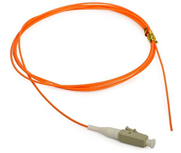 Multimode LC Fiber Optic Pigtail 0.9mm 1 Meter