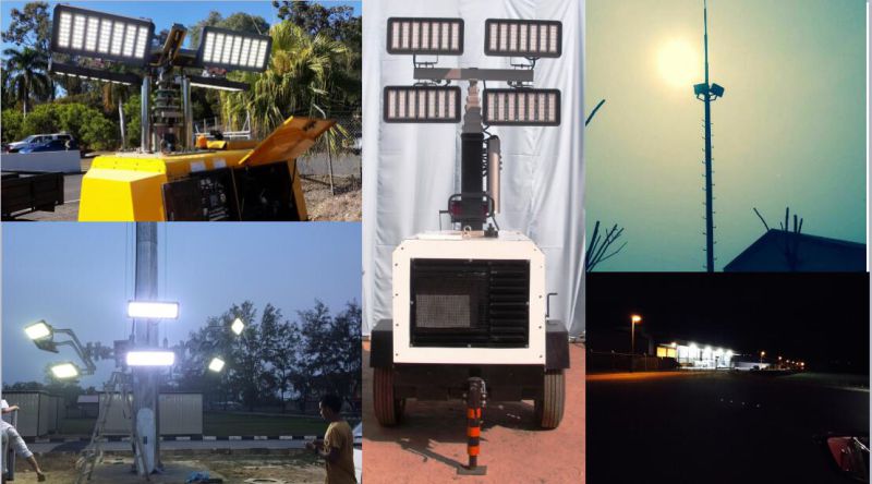 120lm/W 400W High Power LED Flood Light