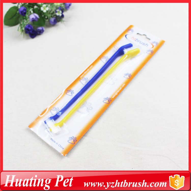 double use pet toothbrush