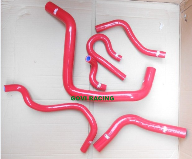 6PCS /Set Samco Silicone Radiator Hose for Honda B18c B16c Radiator