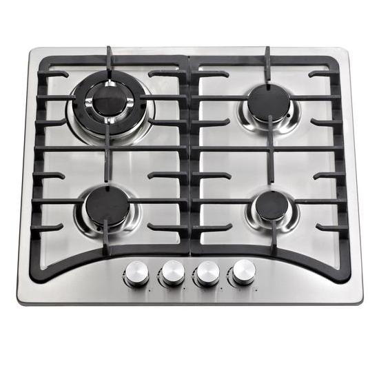 Tempered Glass Built in 4 Burner Gas Hob, Gas Stove