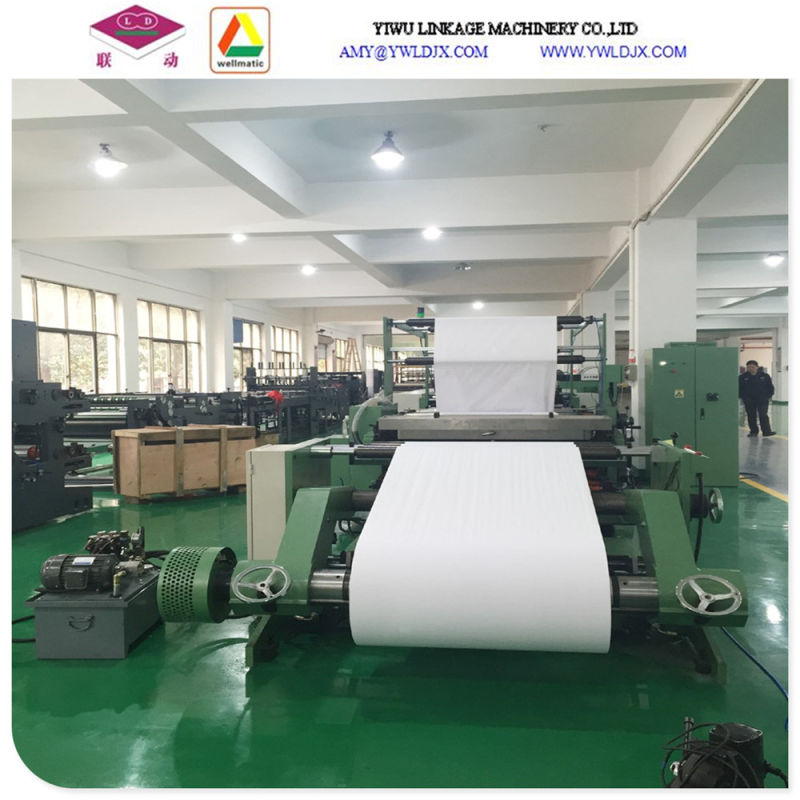 Fully Automatic Wire Staple Exercise Book Production Line with 2 Reels Ld1020p Machine