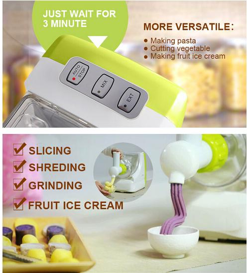 Easy Operation Home Use Italian Pasta Maker, Pasta Machine