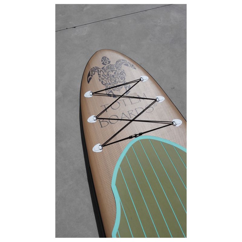 Painted Wood Surfboard Fiber Strength Customized Surfboard